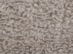 Tamborete Em Tecido Cinzento Com Arrumação Sheep