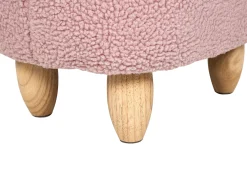 Tamborete Em Tecido Rosa Unicorn