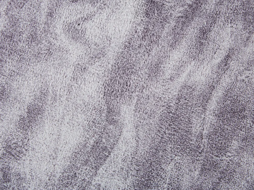 Tamborete Em Veludo Cinzento Pug