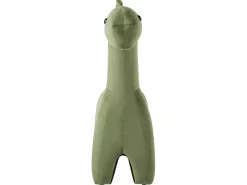 Tamborete Em Veludo Verde Brontosaur