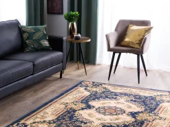 Tapete Azul 160 X 230 Cm Gaziantep