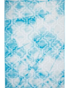 Tapete Azul Claro 140 X 200 Cm Elazig