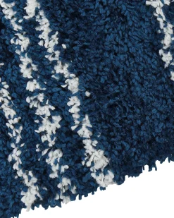 Tapete Azul E Branco 160 X 230 Cm Tashir