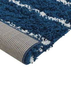 Tapete Azul E Branco 160 X 230 Cm Tashir