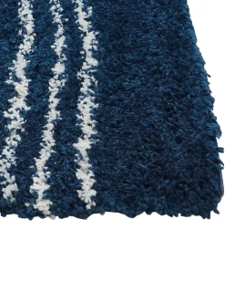 Tapete Azul E Branco 160 X 230 Cm Tashir