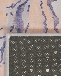 Tapete Azul E Creme 160 X 230 Cm Gebze