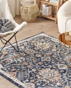 Tapete Azul E Creme 200 X 300 Cm Malishka