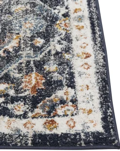 Tapete Azul E Creme 200 X 300 Cm Malishka