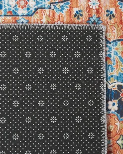 Tapete Azul E Laranja 80 X 300 Midalam