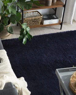 Tapete Azul Escuro 200 X 300 Cm Evren