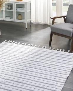 Tapete Branco 160 X 230 Cm Bademli