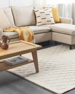 Tapete Branco 160 X 230 Cm Erzin