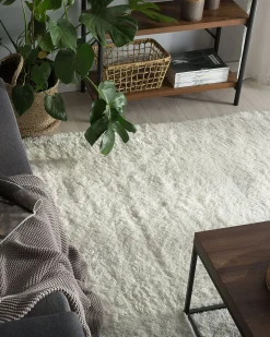 Tapete Branco 200 X 200 Cm Evren