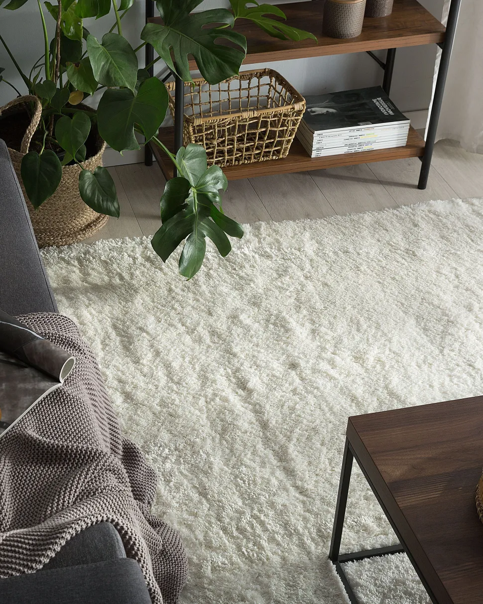 Tapete Branco 200 X 200 Cm Evren