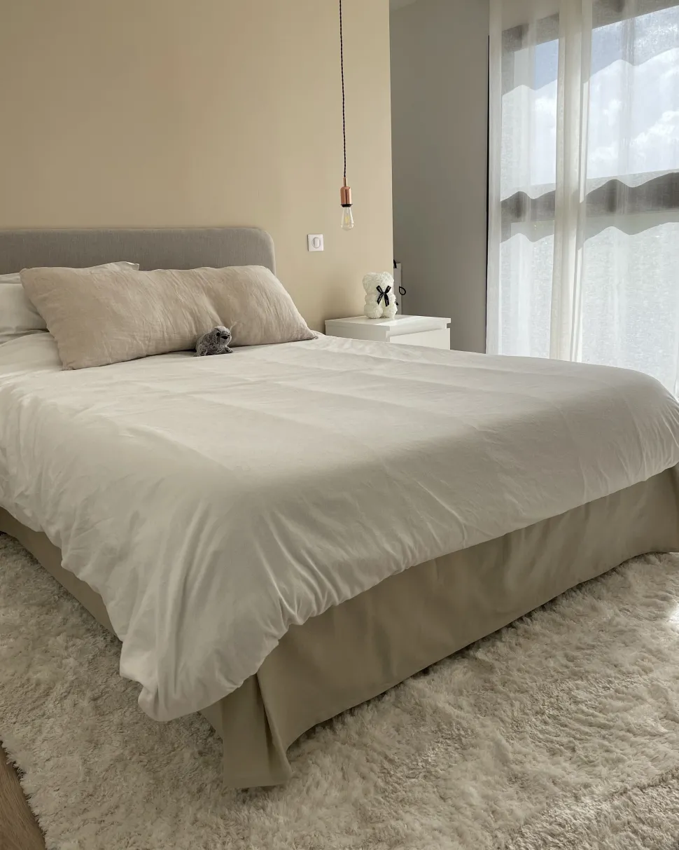 Tapete Branco 200 X 200 Cm Evren