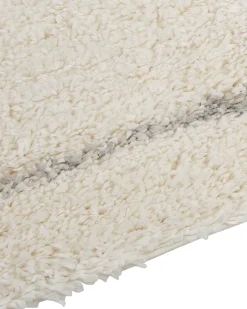 Tapete Branco E Cinzento 160 X 230 Cm Sevan