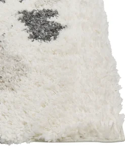 Tapete Branco E Cinzento 200 X 300 Cm Goris