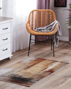 Tapete Castanho 80 X 150 Cm Trabzon