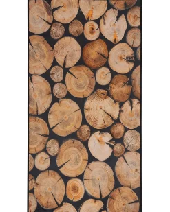 Tapete Castanho E Preto 80 X 150 Cm Kardere