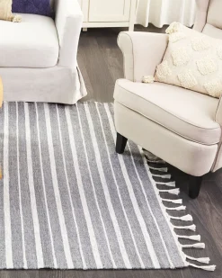 Tapete Cinzento Claro 160 X 230 Cm Bademli