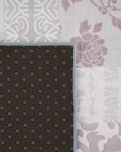 Tapete Cinzento Claro E Rosa 160 X 230 Cm Ballica