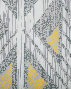 Tapete Cinzento E Amarelo 160 X 230 Cm Kargi