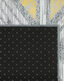 Tapete Cinzento E Amarelo 160 X 230 Cm Kargi