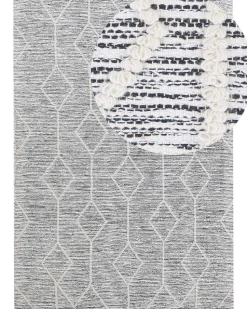Tapete Cinzento E Creme 160 X 230 Cm Edremit