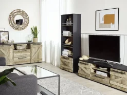 Tapete Cinzento E Creme 160 X 230 Cm Edremit