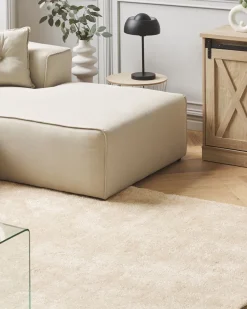 Tapete Creme Claro 160 X 230 Cm Demre