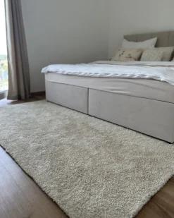 Tapete Creme Claro 160 X 230 Cm Demre