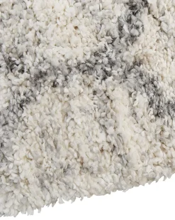 Tapete Creme Claro E Cinzento 160 X 230 Cm Yerevan