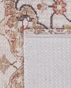 Tapete Creme E Castanho 150 X 230 Cm Kattakkada