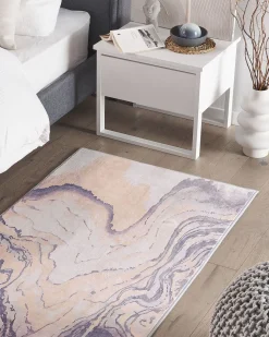 Tapete Creme E Cinzento 80 X 150 Cm Gebze