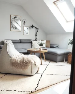 Tapete Creme E Preto 160 X 230 Cm Mutki