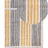 Tapete De Algodao Amarelo E Preto 140 X 200 Cm Katra