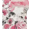 Tapete De Algodao Com Motivo Floral Rosa 200 X 300 Cm Ejaz
