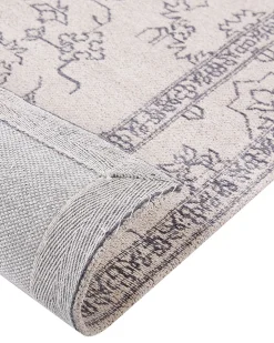 Tapete De Algodao Creme 80 X 300 Cm Goller