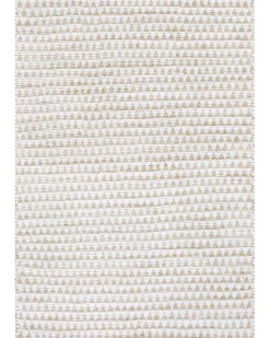 Tapete De Algodao E Juta Creme 160 X 230 Cm Tunceli