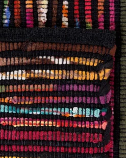 Tapete De Algodao Multicolor Escuro 160 X 230 Cm Bartin