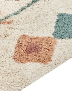 Tapete De Algodao Multicolor 160 X 230 Cm Eskisehir