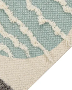 Tapete De Algodao Multicolor 80 X 150 Cm Blang