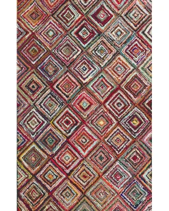 Tapete De Algodao Multicolor 160 X 230 Cm Kaiseri