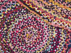 Tapete De Algodao Multicolor 140 Cm Tokat