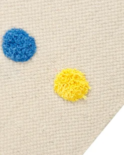 Tapete De Algodao Multicolor 80 X 150 Cm Leles