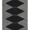 Tapete De Algodao Preto E Branco 160 X 230 Cm Bathinda