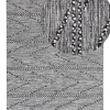 Tapete De Algodao Preto E Branco 160 X 230 Cm Termal