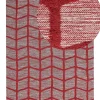 Tapete De Algodao Vermelho 160 X 230 Cm Sivas