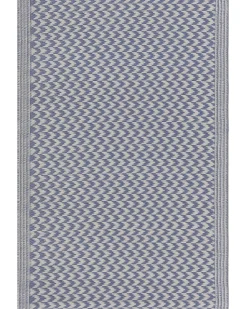 Tapete De Exterior Azul 60 X 90 Cm Mango