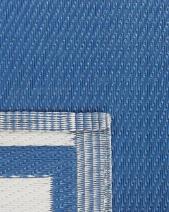 Tapete De Exterior Azul 120 X 180 Cm Etawah